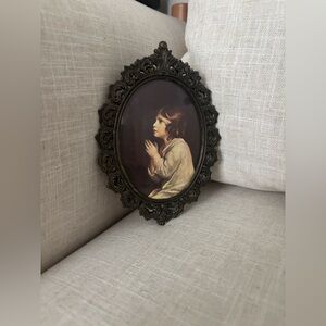 Vintage Ornate Framed Portrait
